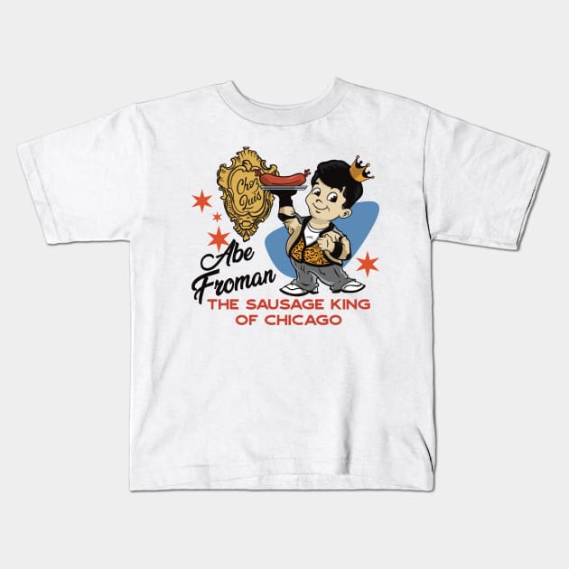 The Sausage King 2022 Kids T-Shirt by martyxmcfly